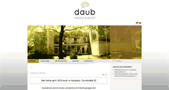Desktop Screenshot of kanzlei-daub.de